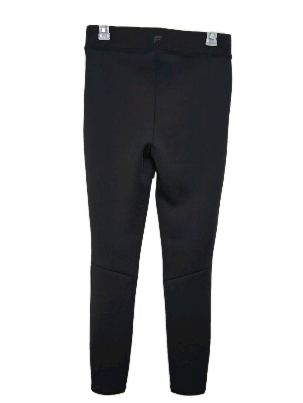 Womens Fabletics Black Workout Leggings, M, EUC